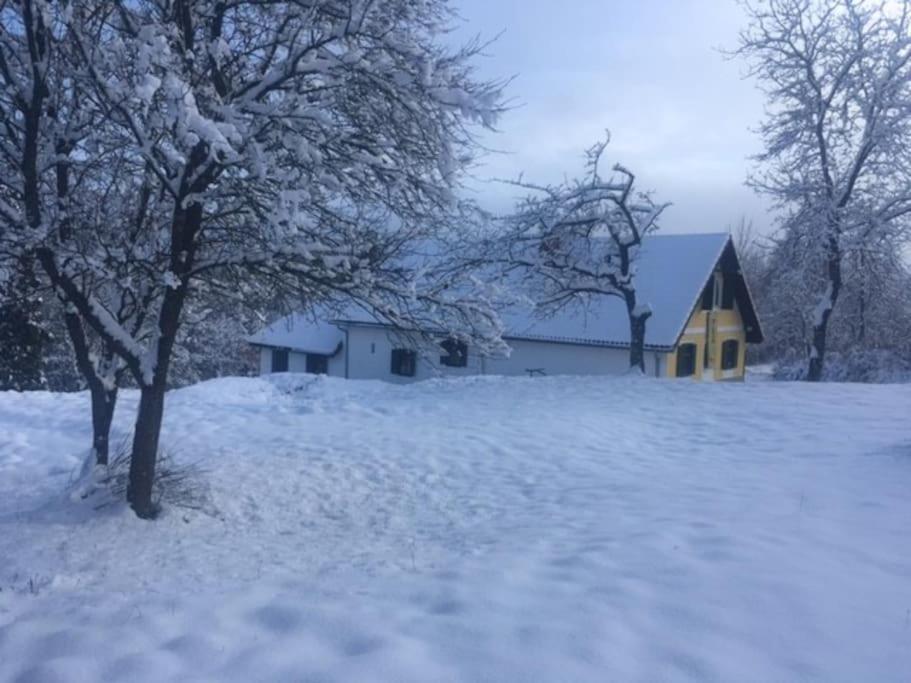 Stilvolles Landhaus Im Dreilaendereck Felsőszölnök Exteriér fotografie
